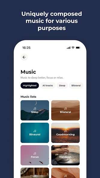 Meditation Moments app screenshot 1