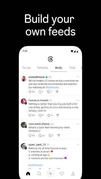 Threads app screenshot 4