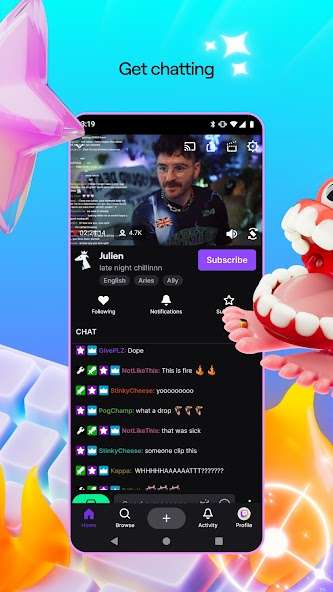Twitch app screenshot 4