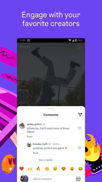 Instagram app screenshot 2